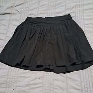Black Women's mini Skort
